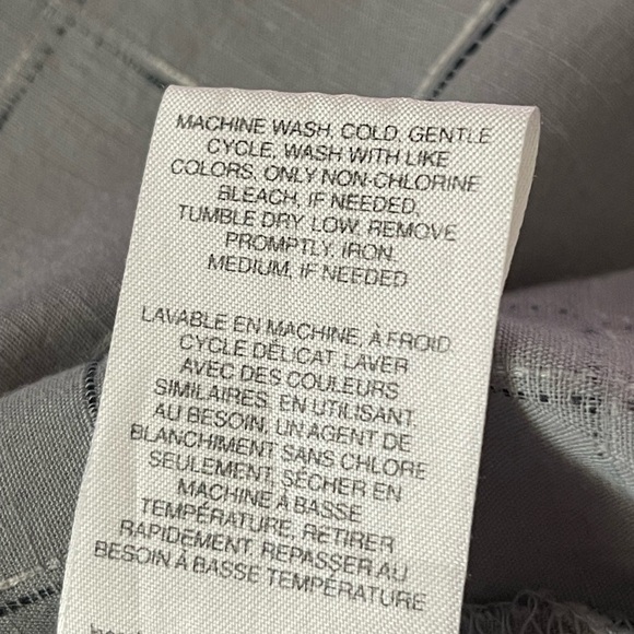 Columbia Sportswear Company Men’s XL shirt Button Down Gray short Sleeve - Picture 4 of 4